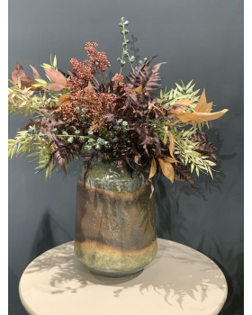 iskusstvennye-rasteniya-v-ryzhei-gamme